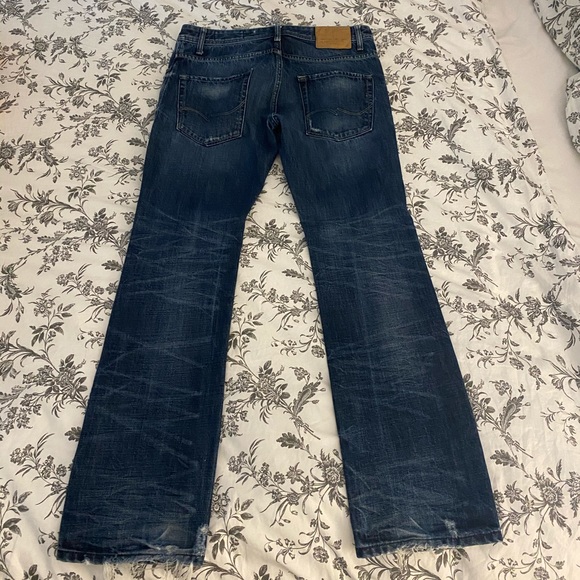 JACK & JONES REGULAR FIT RIPPED JEANS 32x32 - Picture 3 of 8